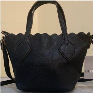 NWOT Liz Claiborne black "Gabby Small Tote"